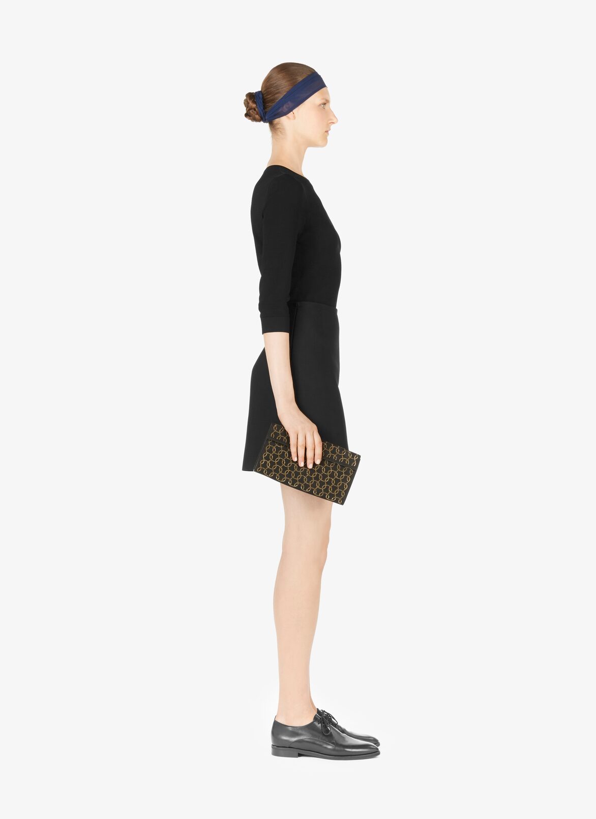 Clutch 24 ALAÏA BLACK/GOLD CLUTCH 24